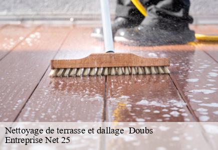 Nettoyage de terrasse et dallage 25 Doubs Entreprise Net 25