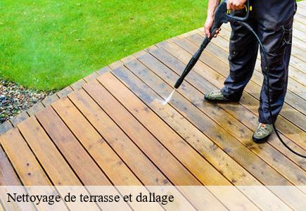 Nettoyage de terrasse et dallage 25 Doubs Entreprise Net 25