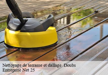 Nettoyage de terrasse et dallage 25 Doubs Entreprise Net 25