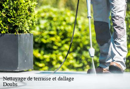 Nettoyage de terrasse et dallage 25 Doubs Entreprise Net 25