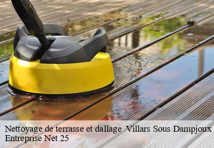 Nettoyage de terrasse et dallage villars-sous-dampjoux-25190 Entreprise Net 25