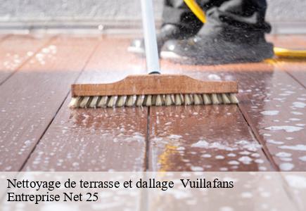 Nettoyage de terrasse et dallage vuillafans-25840 Entreprise Net 25