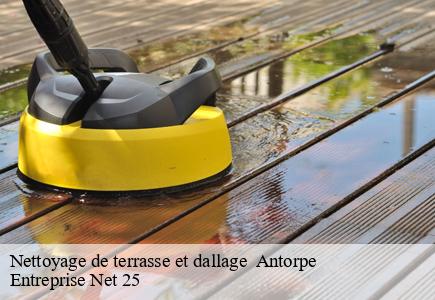 Nettoyage de terrasse et dallage antorpe-25410 Entreprise Net 25
