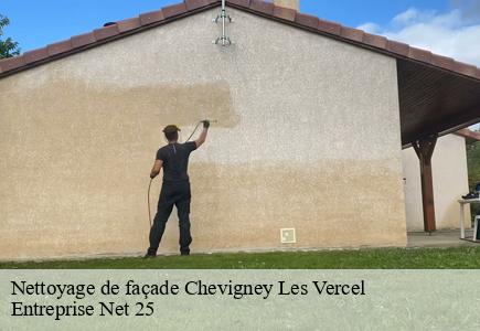 Nettoyage de façade chevigney-les-vercel-25530 Entreprise Net 25